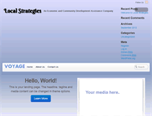 Tablet Screenshot of localstrategies.net